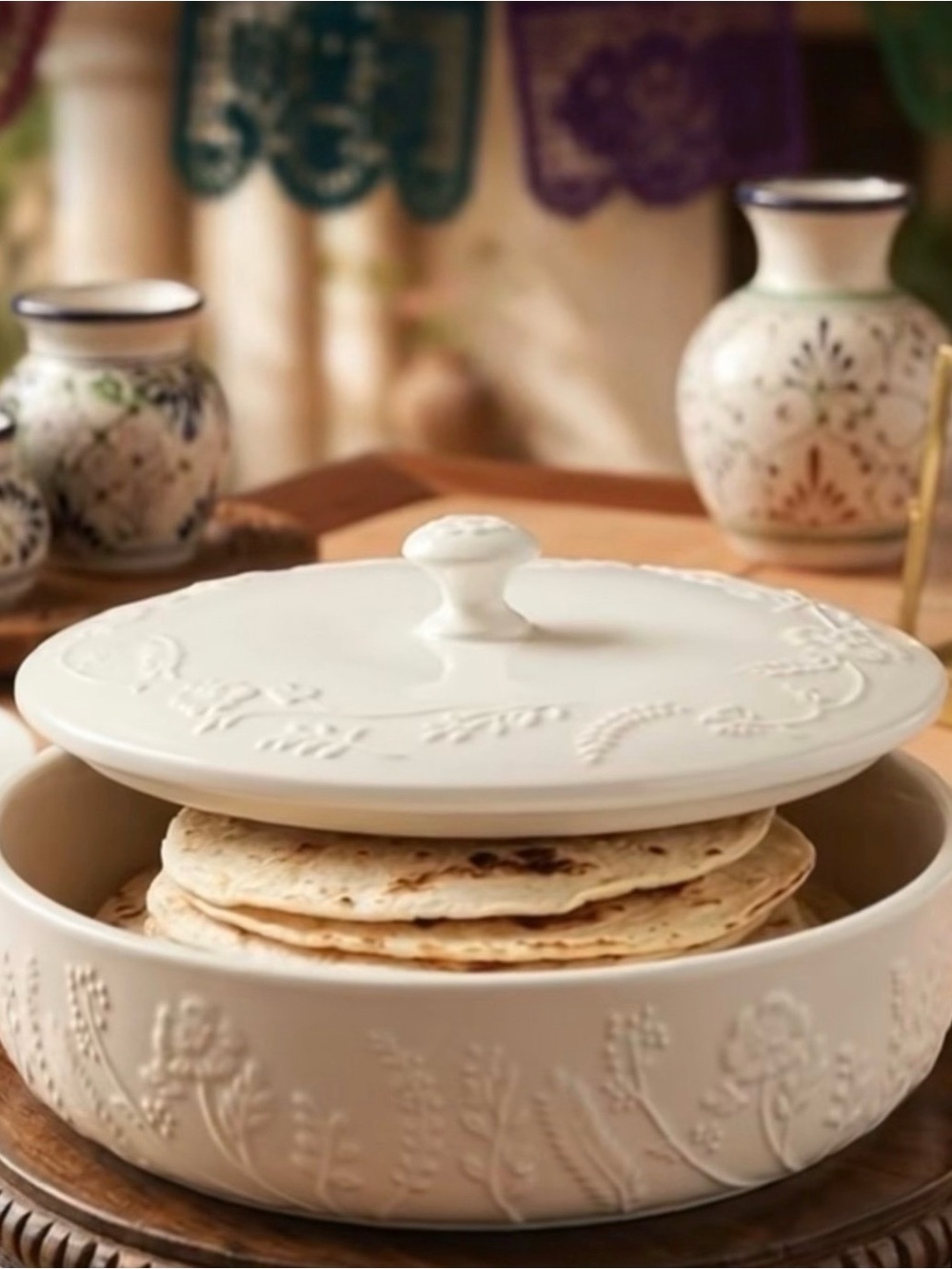 Princess House Beautiful!! Tortilla server..